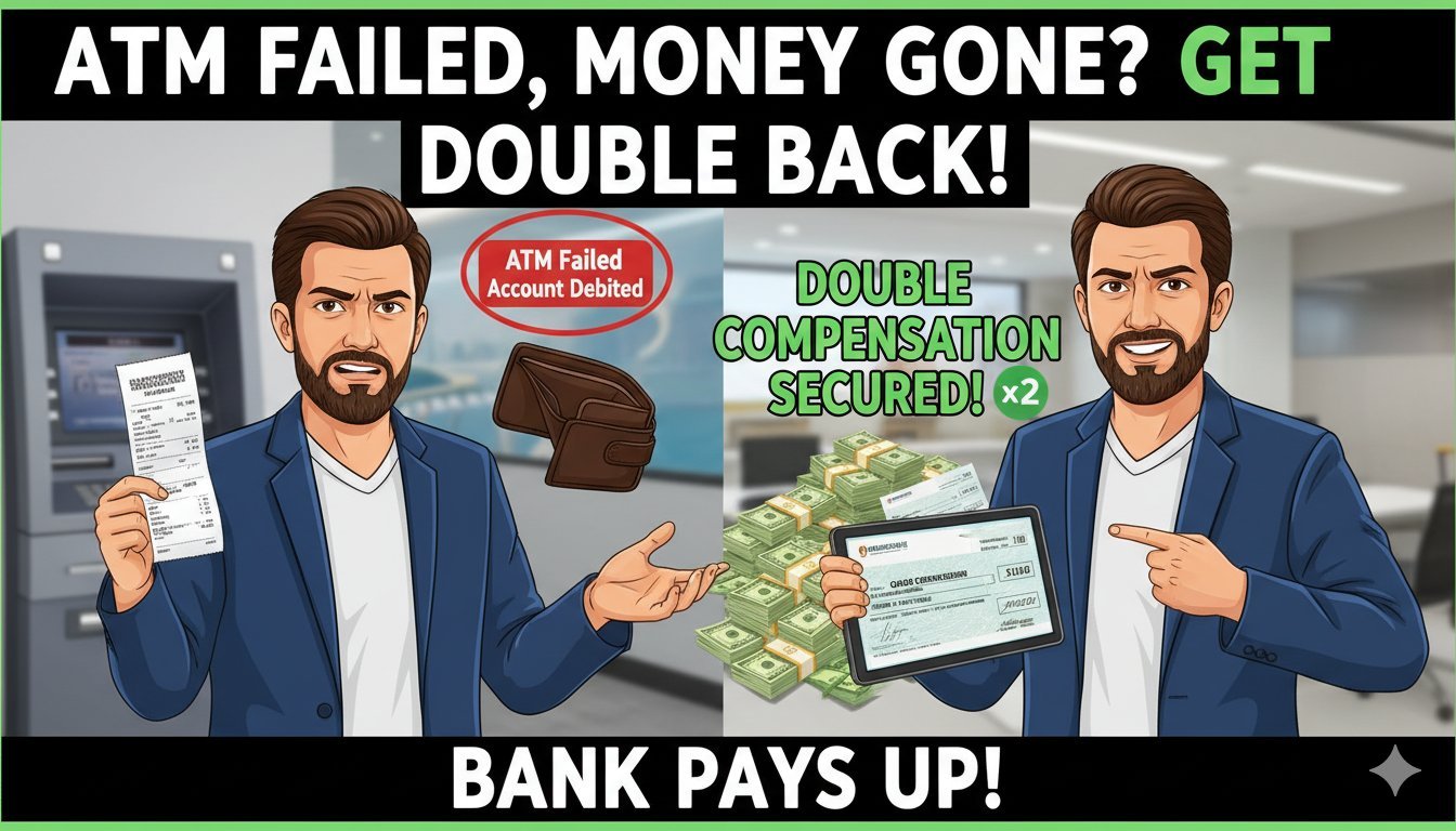 एटीएम मशीन से कैश न निकलने पर ग्राहक को मिला दोगुना हर्जाना, बैंकिंग फ्रॉड और उपभोक्ता अधिकार